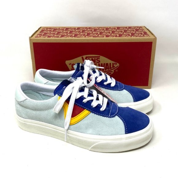 VANS SK8-HI MTE Retro Shoes Women's Multi Leo Suede Casual Blue Skate ALSU00824 - Picture 7 of 11